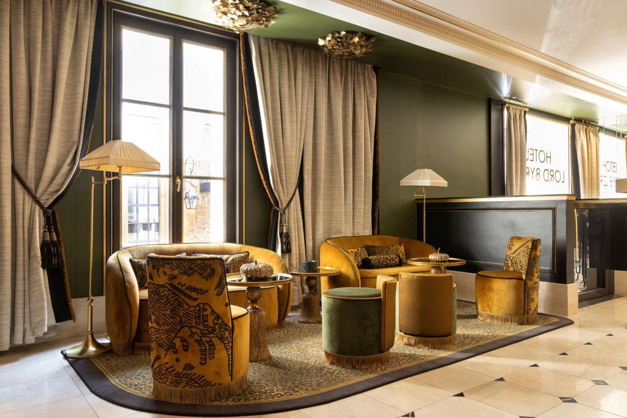 Lord Byron Hotell Paris Exteriör bild